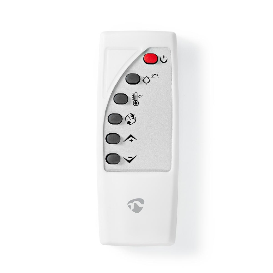 Calefactor/convector eléctrico 2000 W/230 V, Wi-Fi, IP24, con termostato