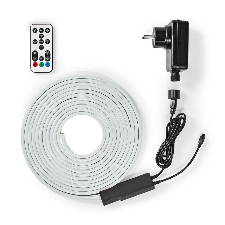 Tira LED RGB regulable para exterior SmartLife 6m LED/32W/230V Wi-Fi IP65 + mando a distancia