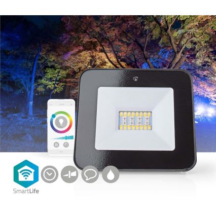 Reflector LED RGBW regulable SmartLife LED/20W/230V Wi-Fi IP65 2700-6500K