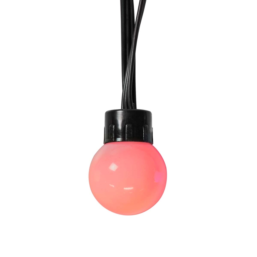Cadena decorativa LED RGB 48xLED 13,8m IP65 Wi-Fi Tuya
