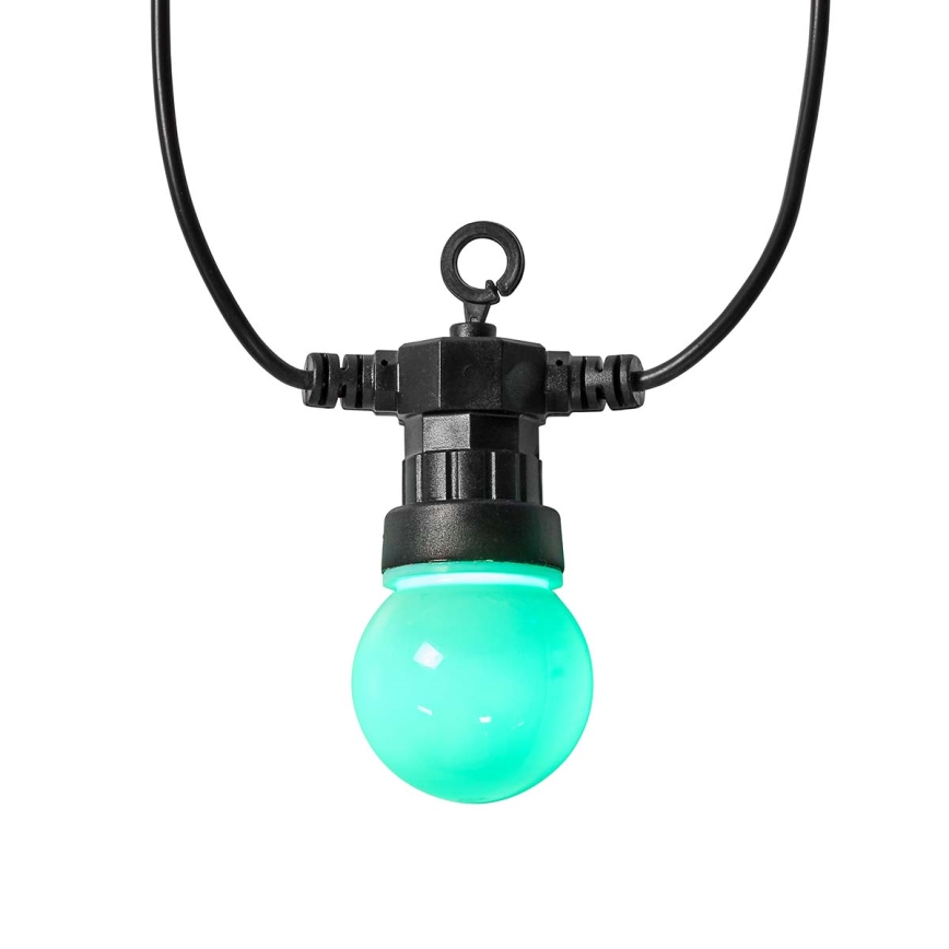 Cadena decorativa LED RGB 20xLED/8 funciones 13m IP65 Wi-Fi Tuya