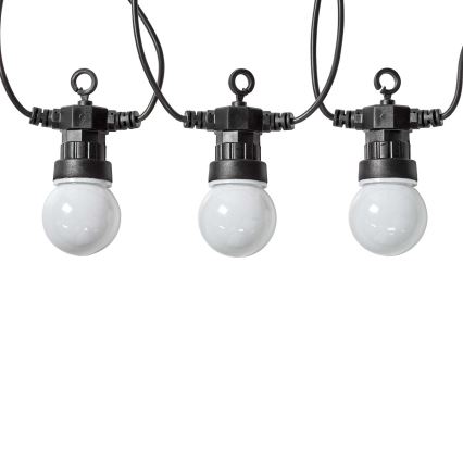 Cadena decorativa LED RGB 20xLED/8 funciones 13m IP65 Wi-Fi Tuya