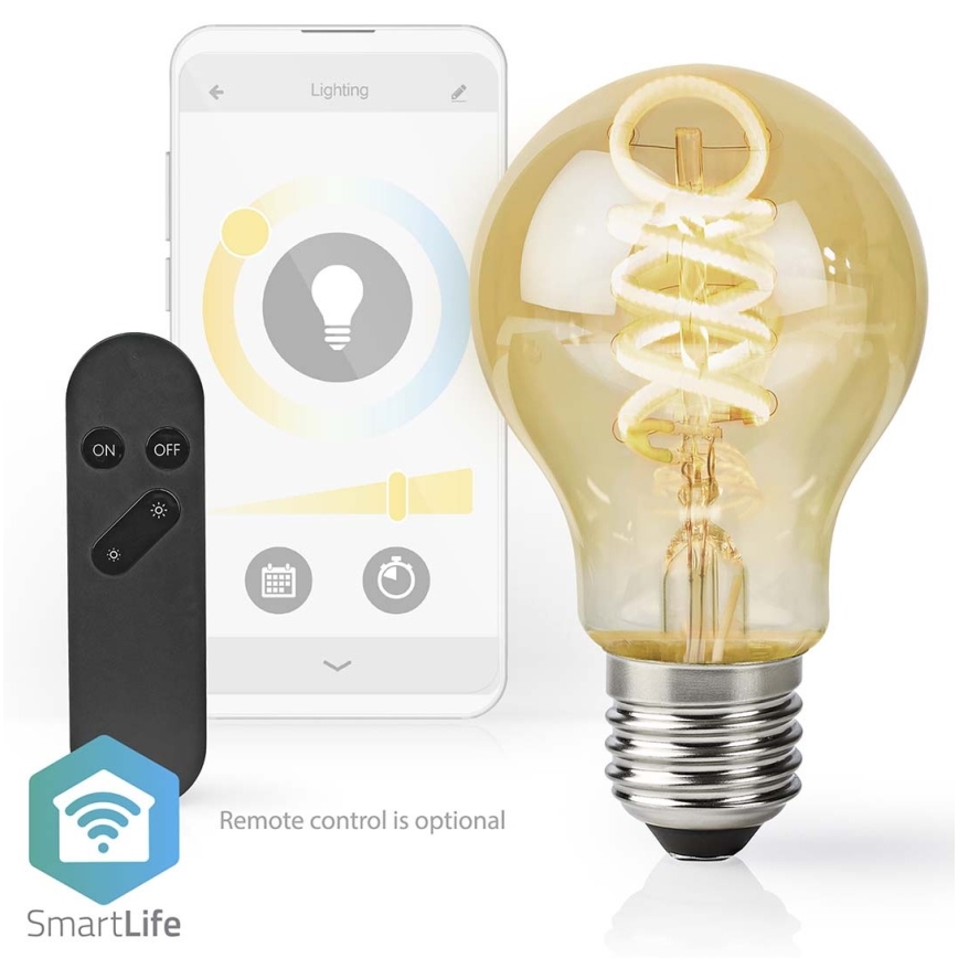 Bombilla LED regulable A60 E27/4,9W/230V Wi-Fi 1800-6500K