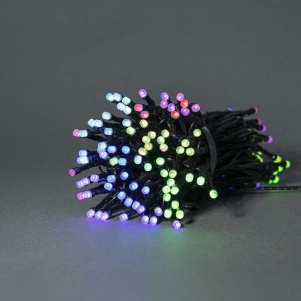 Cadena de Navidad LED RGB 168xLED/8 funciones 23m IP44 Wi-Fi Tuya