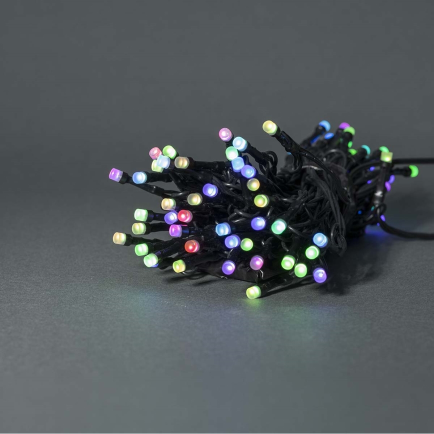 Cadena LED RGB para exteriores 42xLED/8 funciones IP65 Wi-Fi Tuya