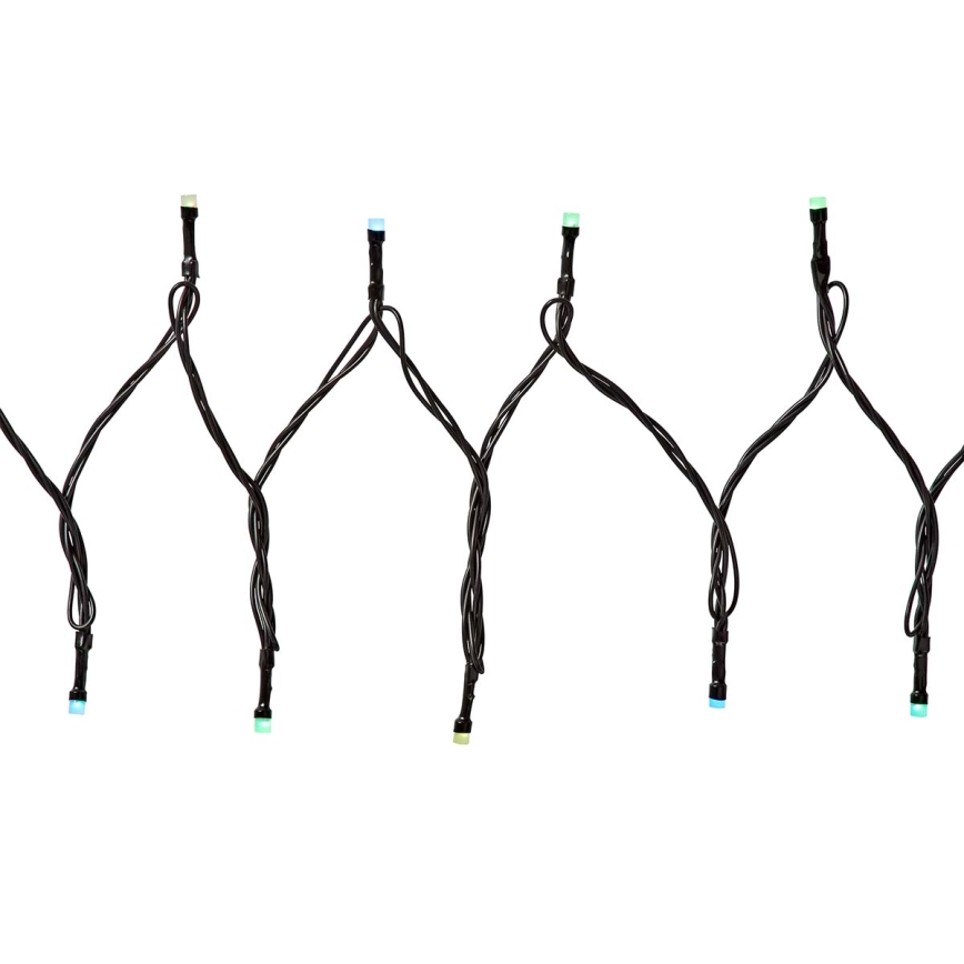 Guirnalda LED RGB exterior 84xLED/8 funciones 13m IP65 Wi-Fi Tuya