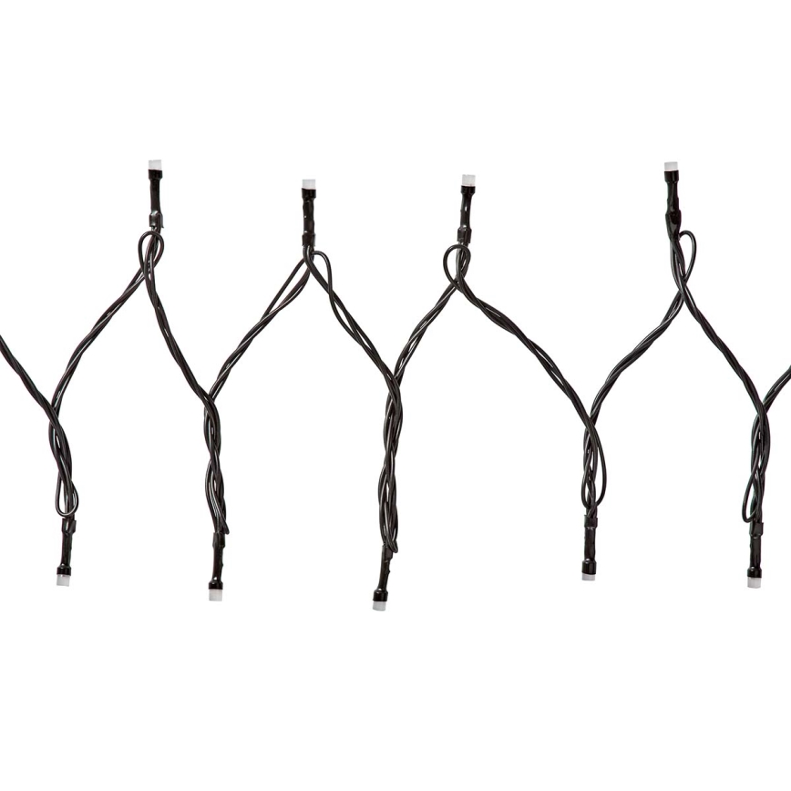 Guirnalda LED RGB exterior 84xLED/8 funciones 13m IP65 Wi-Fi Tuya