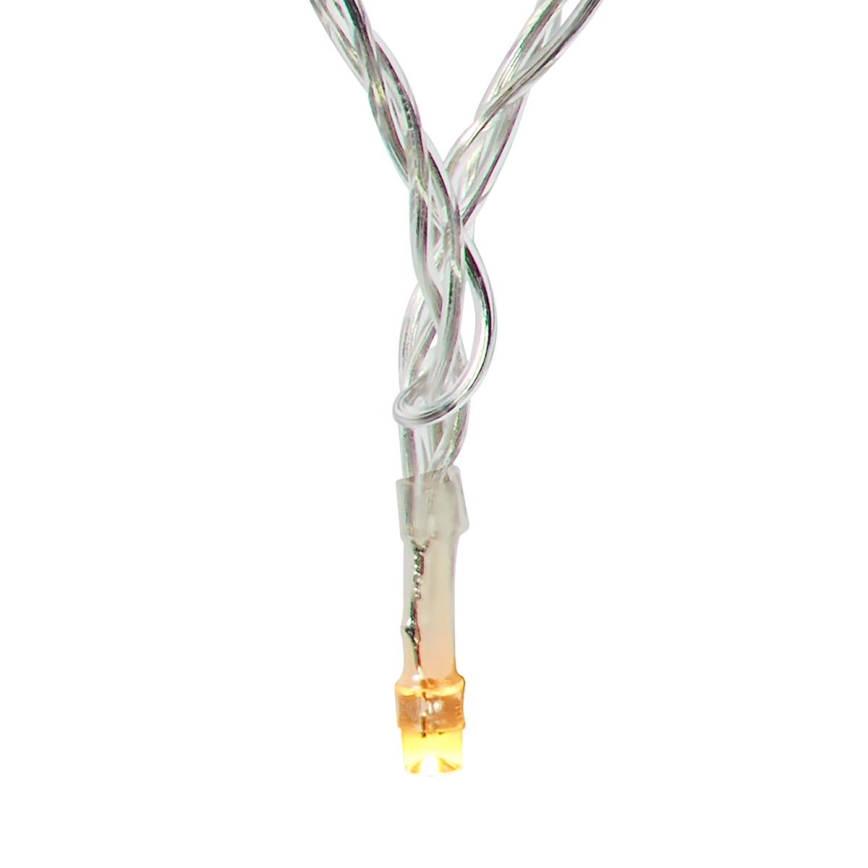 Cortina de Navidad LED 200xLED/8 funciones 6m IP65 Wi-Fi Tuya cálida