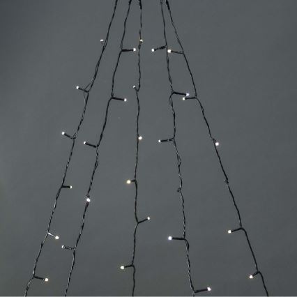 Cortina de Navidad LED para exteriores 200xLED/8 funciones 5x7m IP65 Wi-Fi Tuya