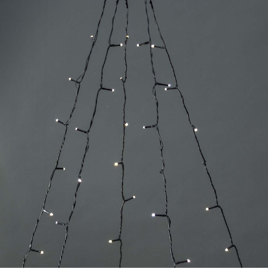 Cortina de Navidad LED para exteriores 200xLED/8 funciones 5x7m IP65 Wi-Fi Tuya