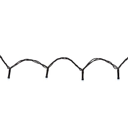 Cortina navideña LED para exterior 200xLED/8 funciones 5x4m IP65 Wi-Fi Tuya blanco cálido a frío