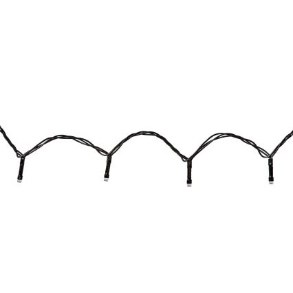 Cortina navideña LED para exterior 200xLED/8 funciones 5x4m IP65 Wi-Fi Tuya blanco cálido a frío