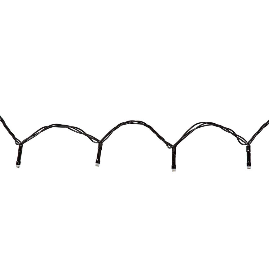 Cortina navideña LED para exterior 200xLED/8 funciones 5x4m IP65 Wi-Fi Tuya blanco cálido a frío