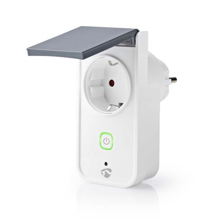Enchufe inteligente para exterior 3680 W/230 V/Tipo F/16 A Wi-Fi IP44