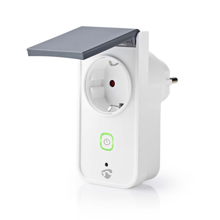 Enchufe inteligente para exterior 3680 W/230 V/Tipo F/16 A Wi-Fi IP44