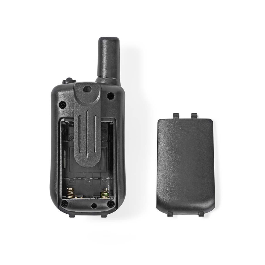 SET 2x Walkie-talkie con luz LED 3xAAA rango 5 km