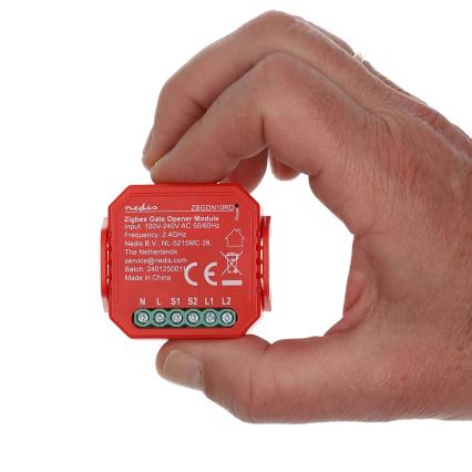 Interruptor inteligente para puerta de garaje SmartLife Zigbee Tuya