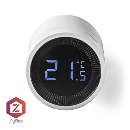 Control inteligente LED para radiadores ZigBee 2xAA