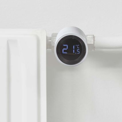 Control inteligente LED para radiadores ZigBee 2xAA