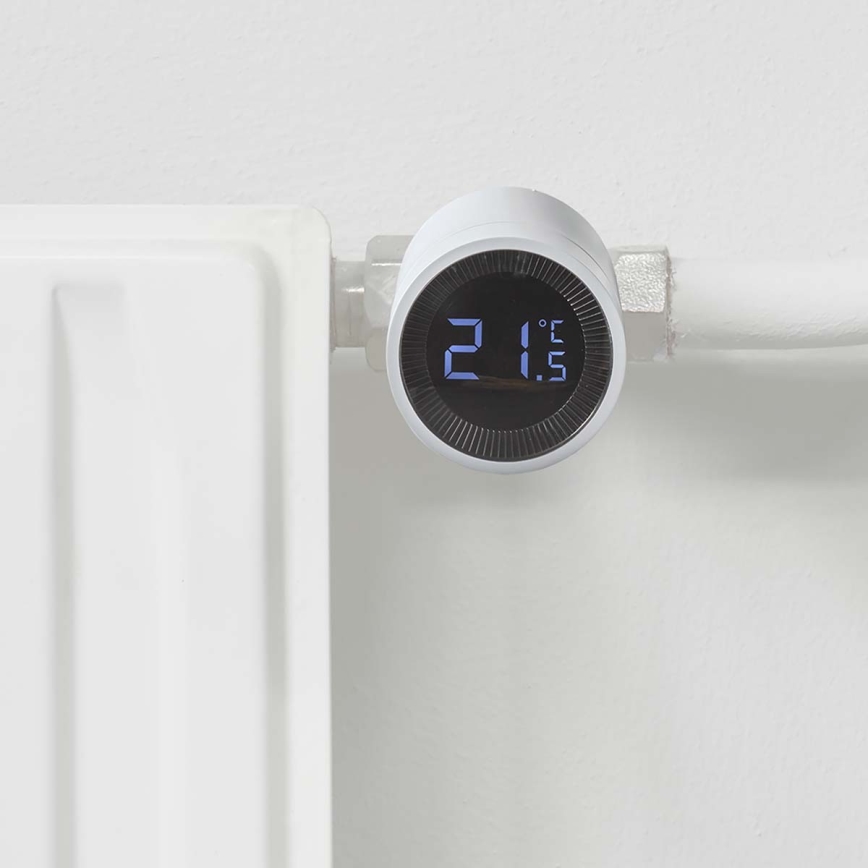 Control inteligente LED para radiadores ZigBee 2xAA