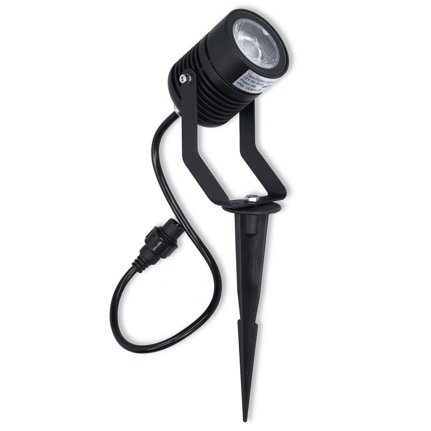 Pack de 3 lámparas LED RGBW regulables para exterior SmartLife LED/3W/230V IP65 Wi-Fi Tuya negras