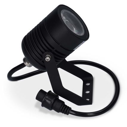 Pack de 3 lámparas LED RGBW regulables para exterior SmartLife LED/3W/230V IP65 Wi-Fi Tuya negras