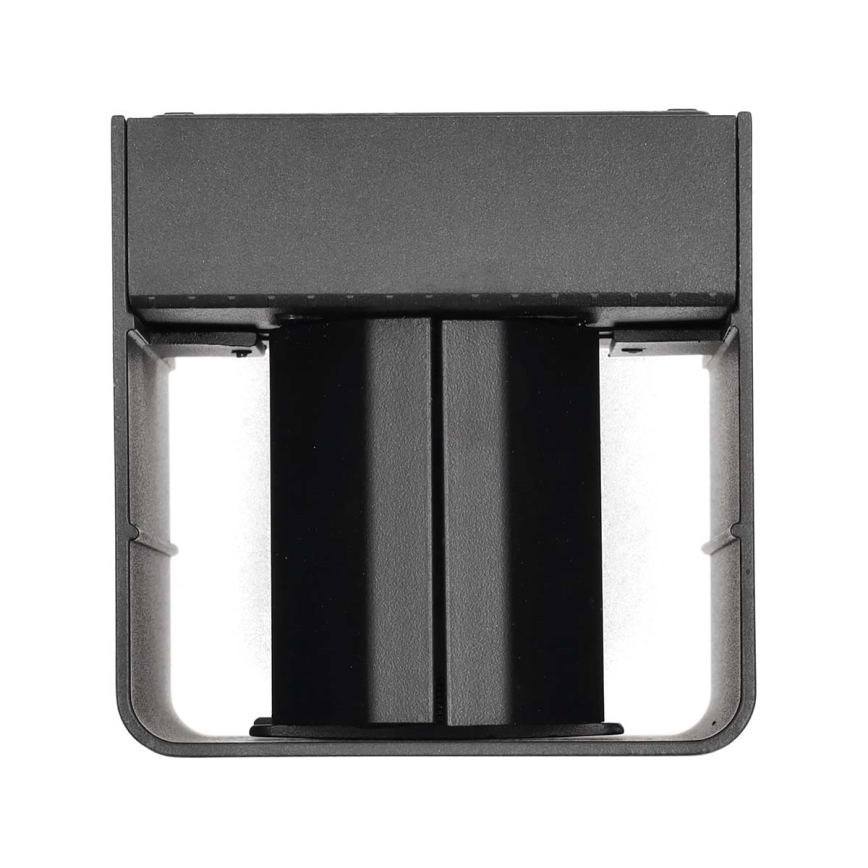 Aplique de pared exterior LED RGBW regulable SmartLife LED/12W/230V IP65 Wi-Fi Tuya negro