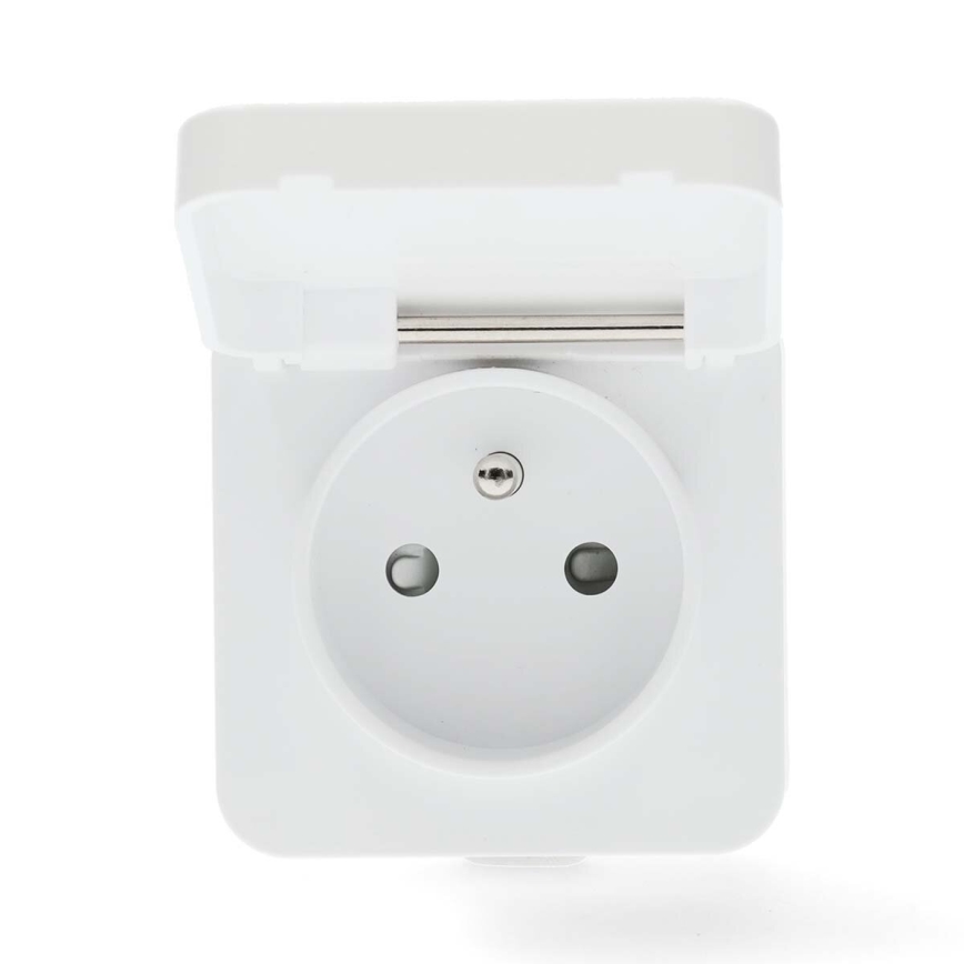 Toma inteligente Smartlife 3680W/230V/ Type E/16A Wi-Fi Tuya IP44
