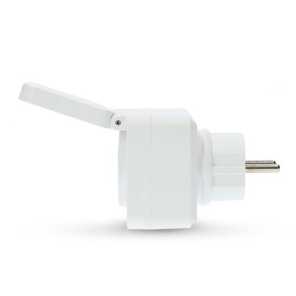 Toma inteligente Smartlife 3680W/230V/ Type E/16A Wi-Fi Tuya IP44