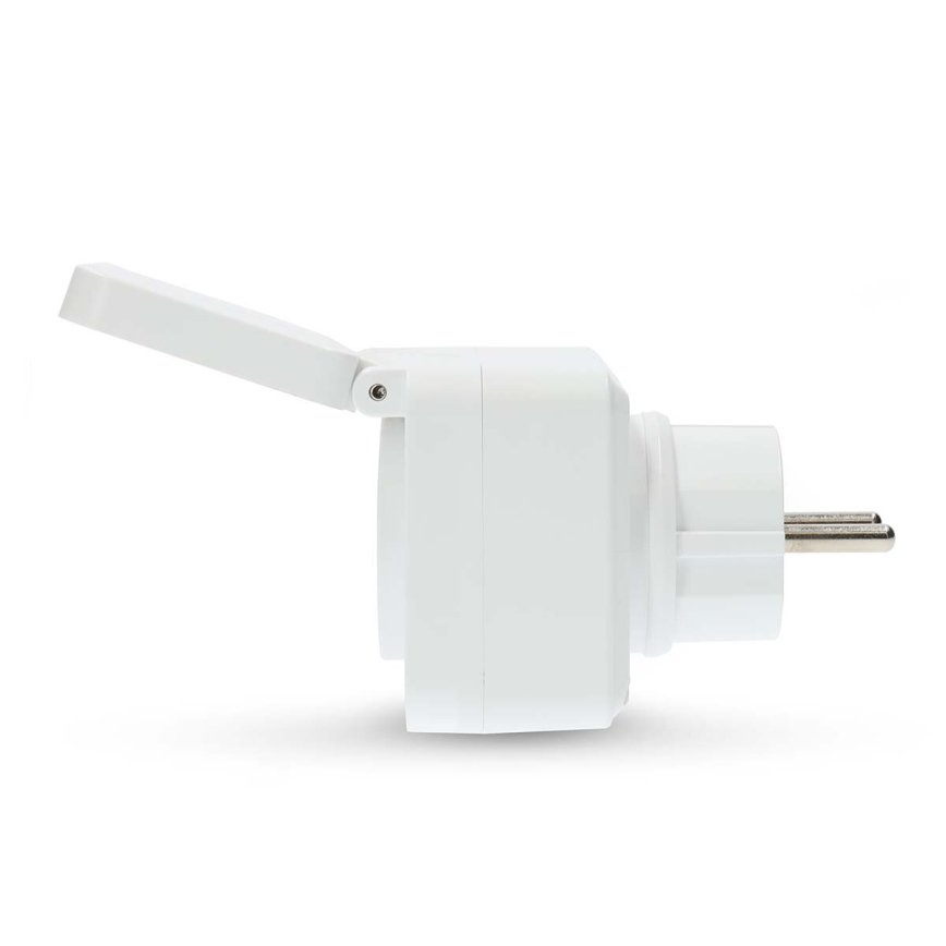 Toma inteligente Smartlife 3680W/230V/ Type E/16A Wi-Fi Tuya IP44