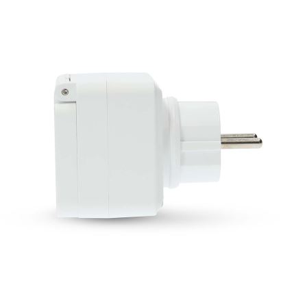 Toma inteligente Smartlife 3680W/230V/ Type E/16A Wi-Fi Tuya IP44