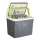 Nevera de viaje con función de calefacción 27 l 230V/12V/24V gris