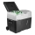 Nevera de viaje con pantalla LCD 40 l 230V/12V/24V negro