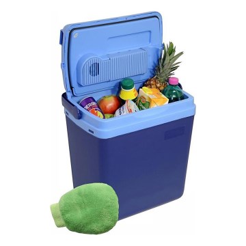 Nevera portátil con pantalla 48W/230/12V 25 l azul