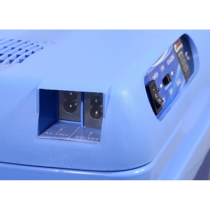 Nevera portátil con pantalla 48W/230/12V 25 l azul