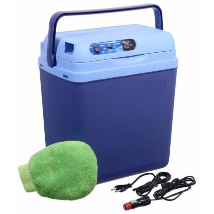 Nevera portátil con pantalla 48W/230/12V 25 l azul
