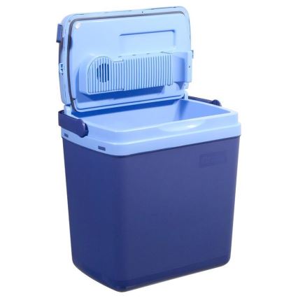 Nevera portátil con pantalla 48W/230/12V 25 l azul