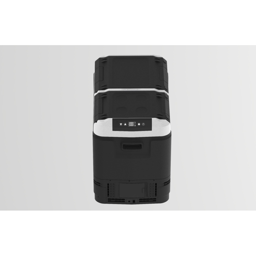 Nevera portátil para automóvil 60 l 230V/12V/24V/230V gris