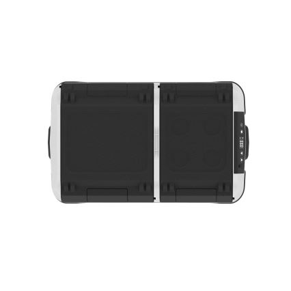 Nevera portátil para automóvil 60 l 230V/12V/24V/230V gris