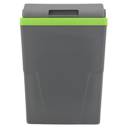 Nevera portátil para coche 22 l 55W/12V/230V gris/verde
