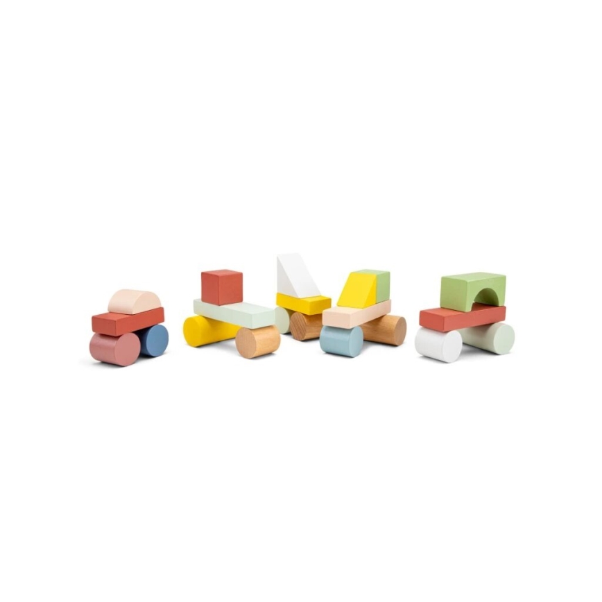 New Classic Toys - Bloques de madera 100 pz