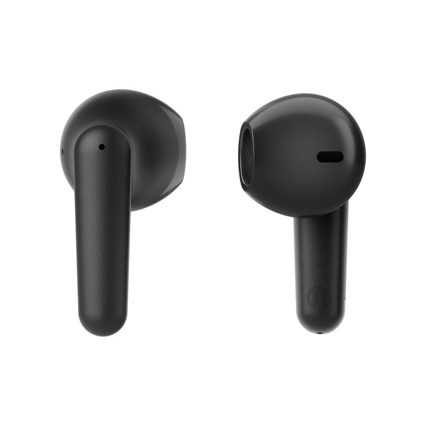 Niceboy Beans 4 POP - Auriculares inalámbricos 200 mAh + 2x 30 mAh IPX4 negro