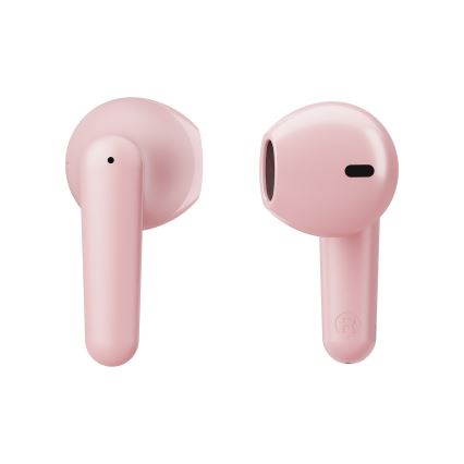 Niceboy Beans 4 POP - Auriculares inalámbricos 200 mAh + 2x 30 mAh, IPX4, rosa