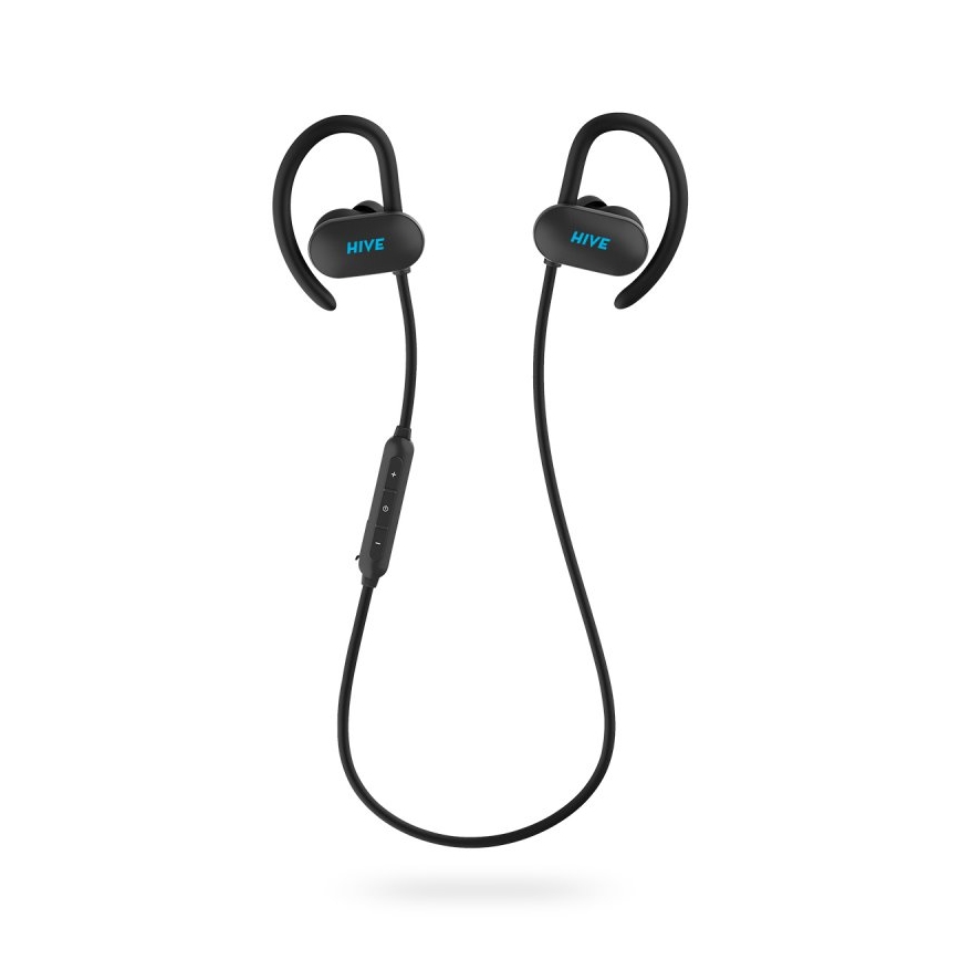 Niceboy HIVE sport 2 - Auriculares deportivos con un micrófono IPX5 negro