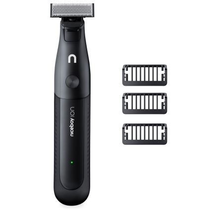 Niceboy ION AirBlade - Recortadora de barba 5W/5V IPX6 negro