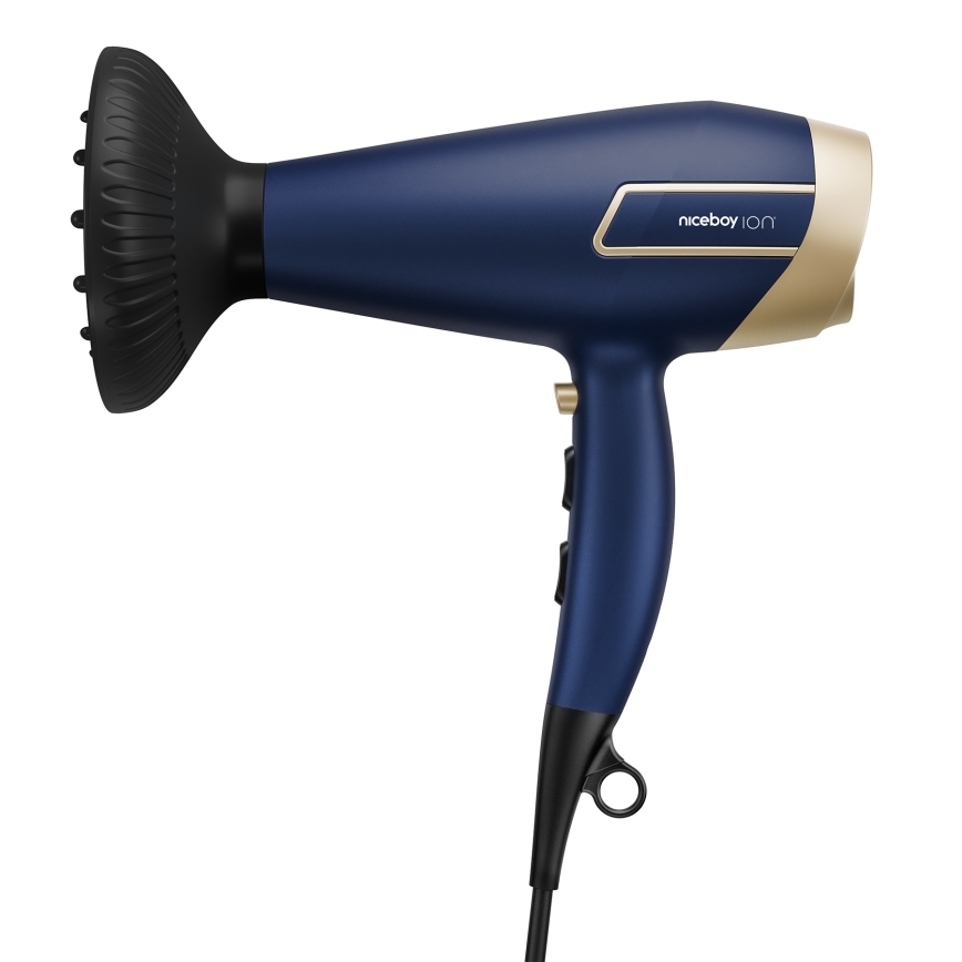 Niceboy ION AirSonic ICON - Secador de pelo 2200W/230V azul