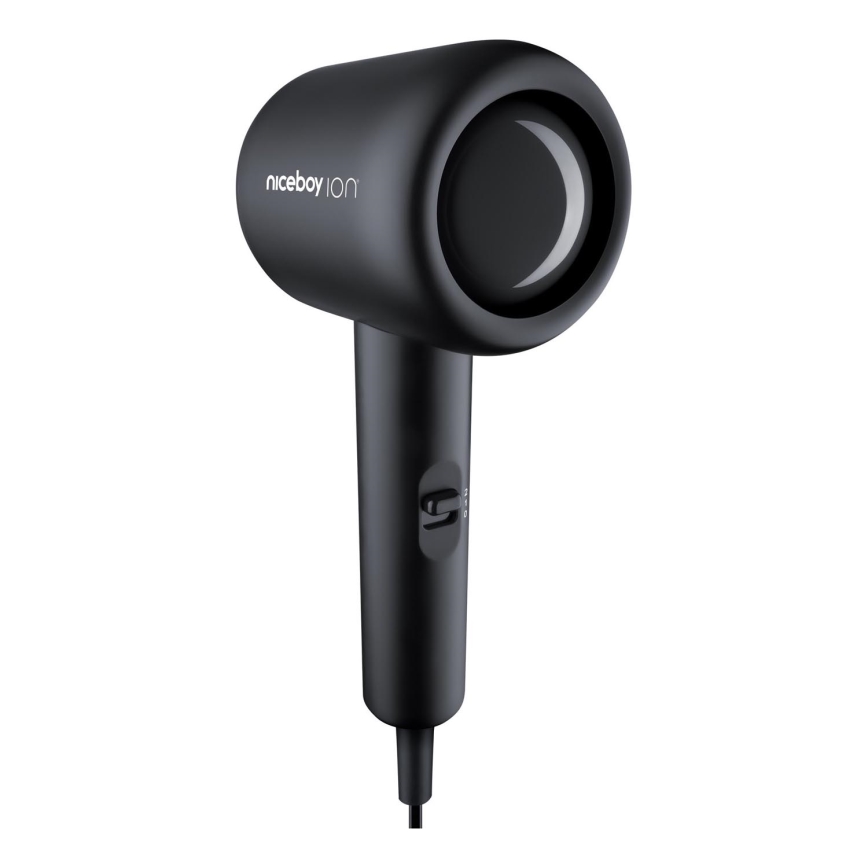 Niceboy ION AirSonic POP - Secador de pelo 1400W/230V negro