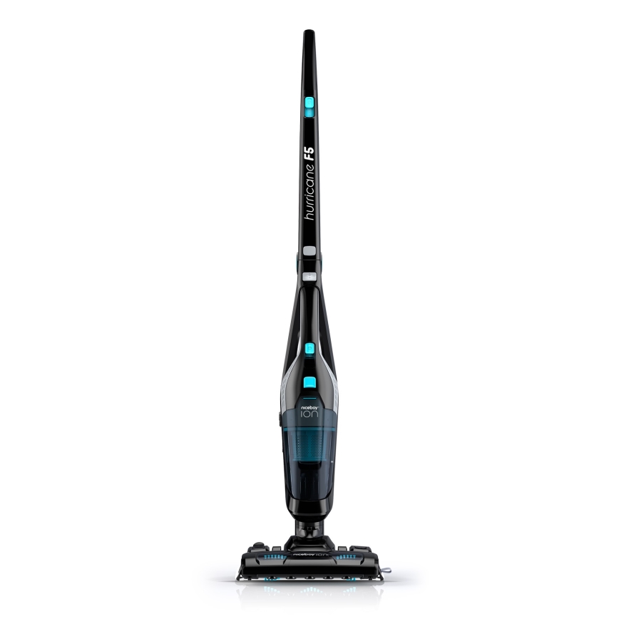 Niceboy ION Hurricane F7 - Aspiradora escoba sin cable 3en1 150W/2200 mAh negro
