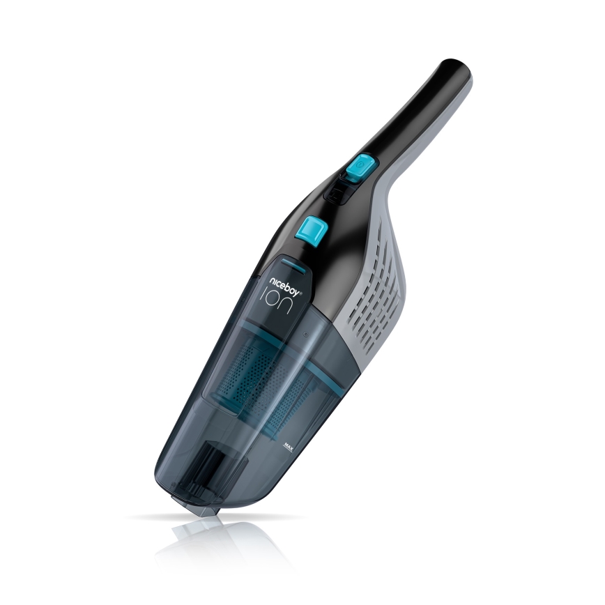 Niceboy ION Hurricane F7 - Aspiradora escoba sin cable 3en1 150W/2200 mAh negro