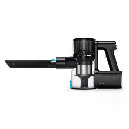 Niceboy ION Hurricane H9 - Aspiradora inalámbrica de barra flexible 2 en 1 400W/2200 mAh negra